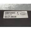 Recambio de faro antiniebla izquierdo para chrysler voyager (rg) 3.3 lx referencia OEM IAM 04857239AC 5930100000 