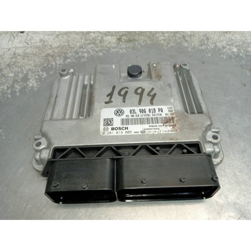 Recambio de centralita motor uce para seat exeo berlina (3r2) reference referencia OEM IAM 03L90618PQ 0281019005 