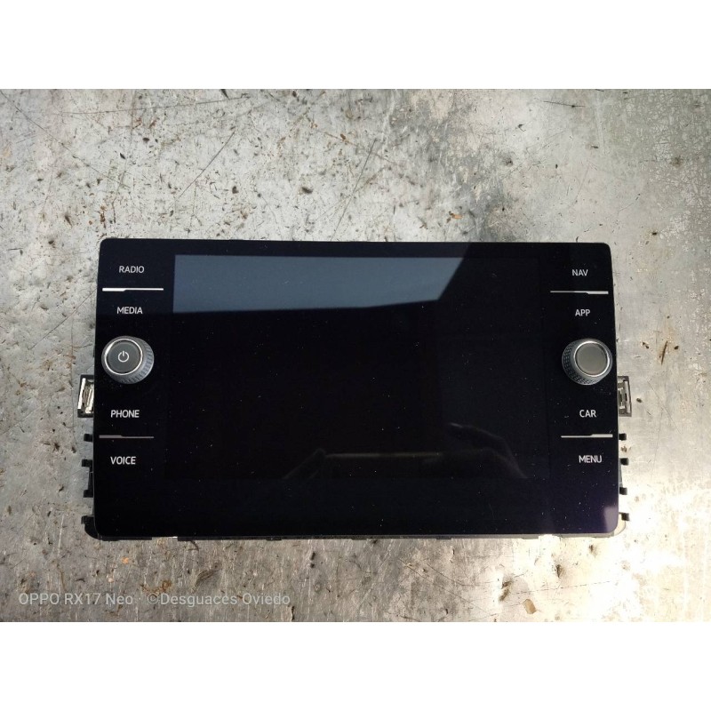 Recambio de pantalla multifuncion para volkswagen t-cross advance referencia OEM IAM 5G6919605B A2C1967770101 