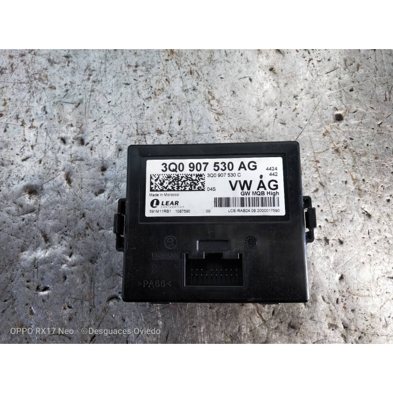 Recambio de modulo electronico para volkswagen t-cross advance referencia OEM IAM 3Q0907530AG  