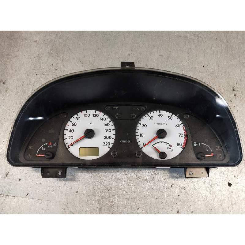 Recambio de cuadro instrumentos para citroën xsara coupe 1.6i 16v vtr referencia OEM IAM P9645745080 B00 2001