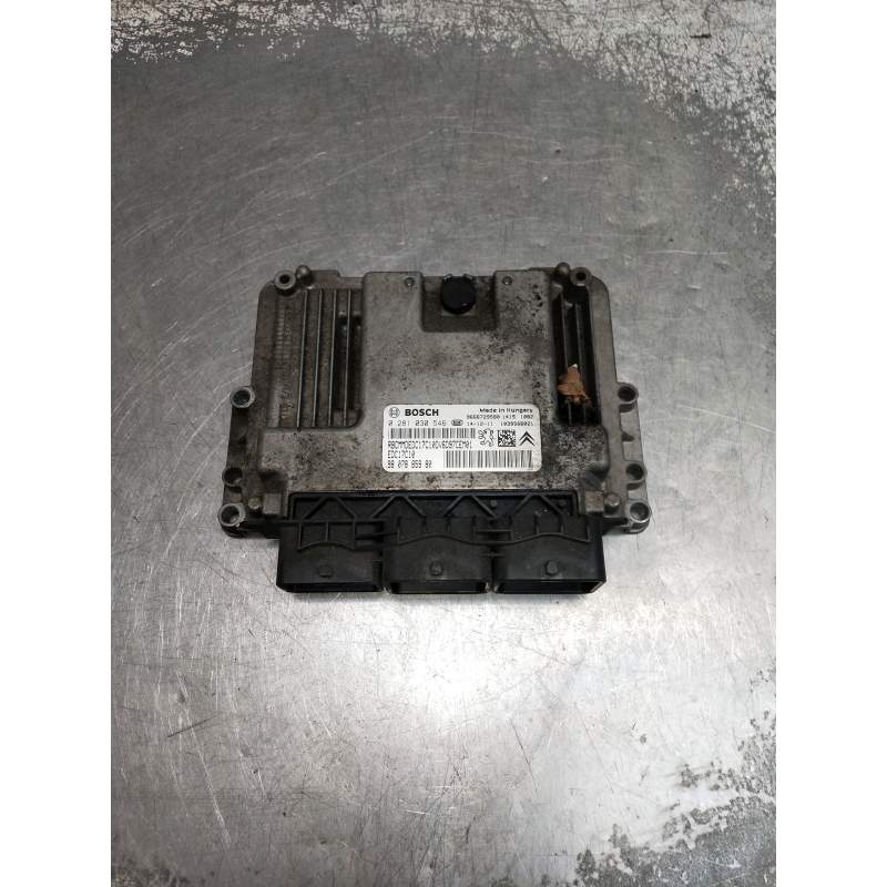 Recambio de centralita motor uce para peugeot expert kasten 1.6 16v hdi referencia OEM IAM 0281030546 9807885980 