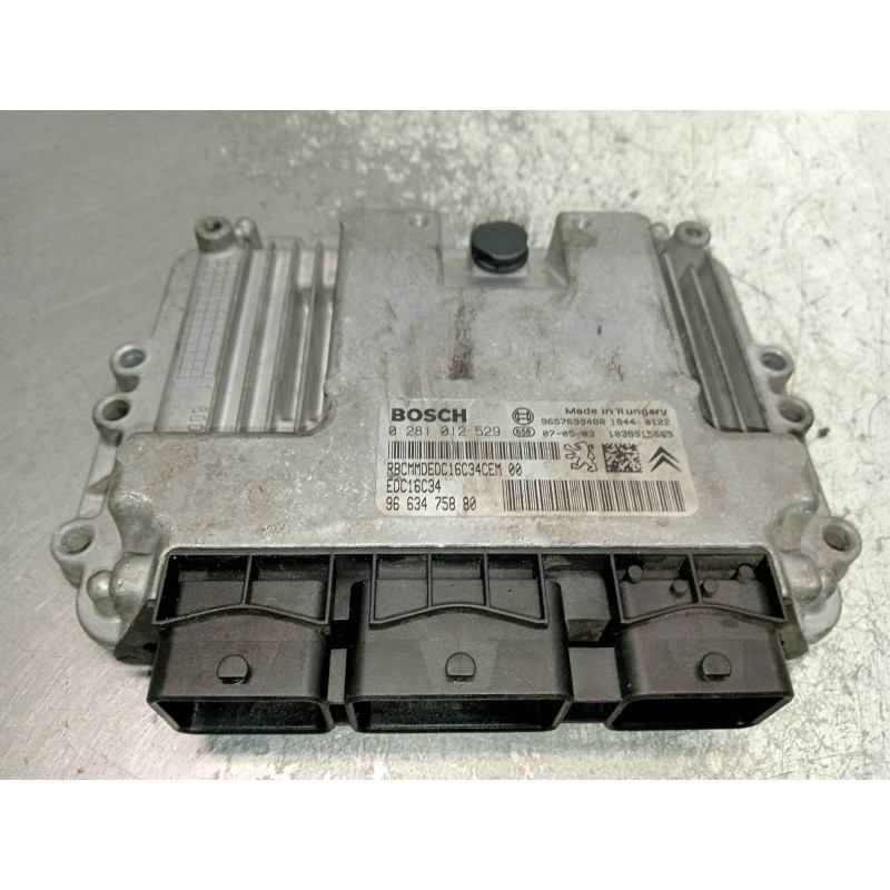 Recambio de centralita motor uce para peugeot 207 x-line referencia OEM IAM 9663475880 0281012529 1039S15663