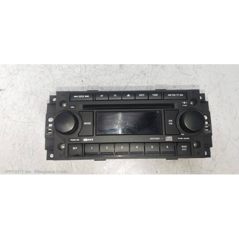 Recambio de sistema audio / radio cd para jeep compass sport referencia OEM IAM P05091509AG  