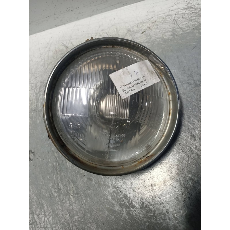 Recambio de faro izquierdo para lada niva ( 2121 / 21213 / 21214 / 21215 ) 1.7 cat referencia OEM IAM   