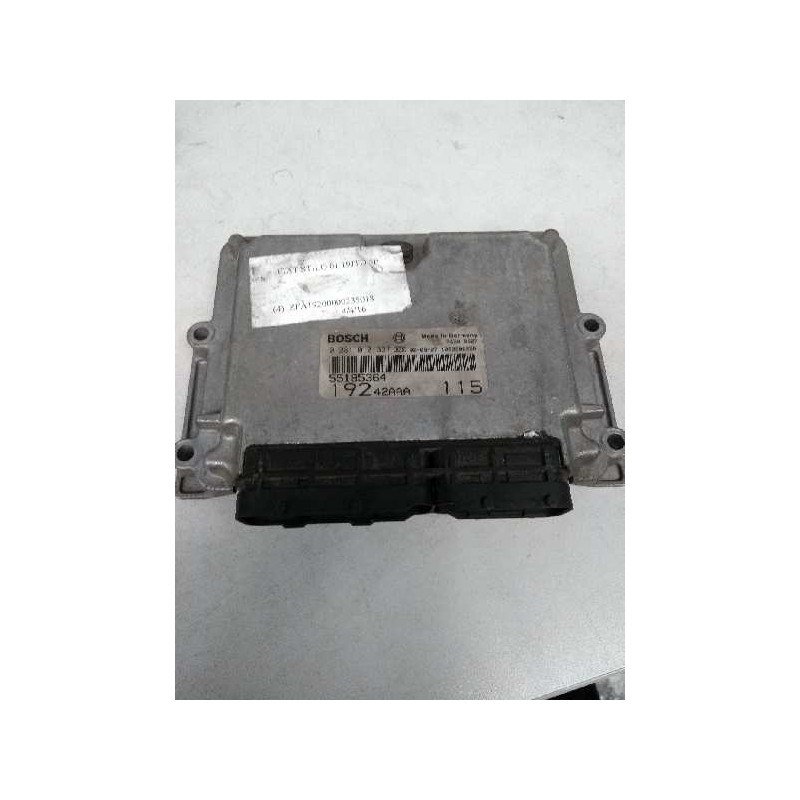 Recambio de centralita motor uce para fiat stilo (192) 1.9 jtd cat referencia OEM IAM 0281010337 55185364 19242AAA115