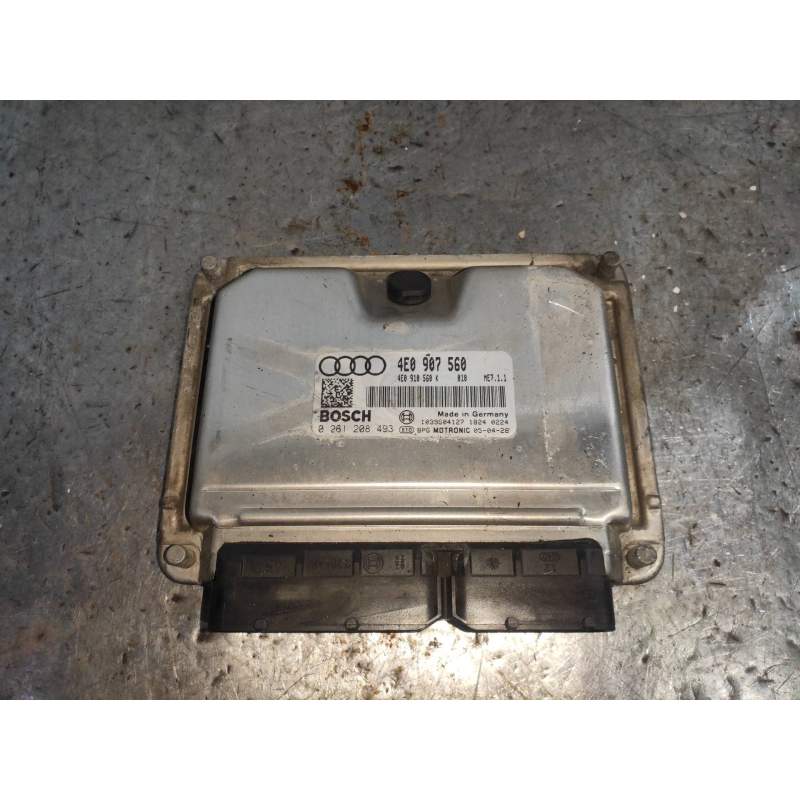 Recambio de centralita motor uce para audi a8 (4e2) 4.2 quattro referencia OEM IAM 0261208493 4E0907560 4E0910560K