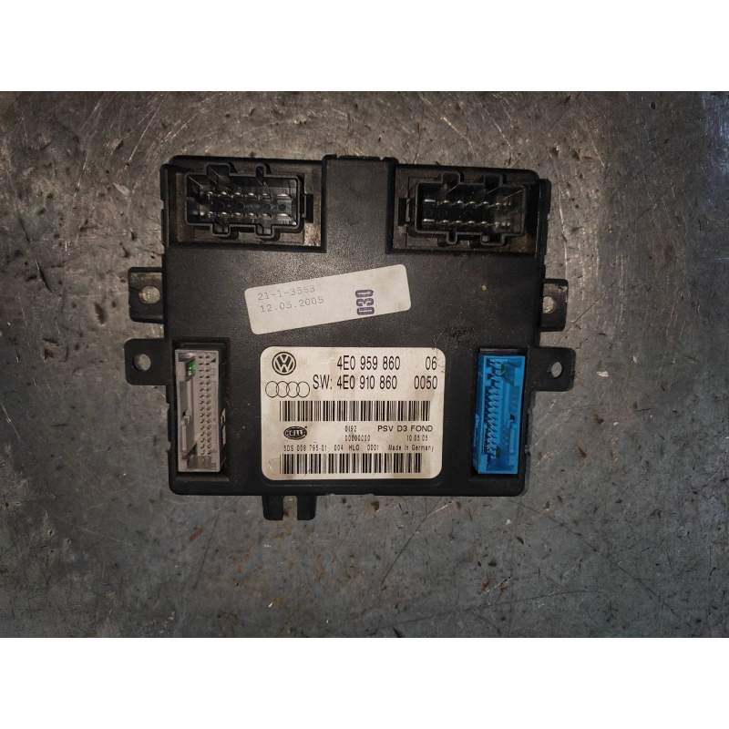 Recambio de modulo electronico para audi a8 (4e2) 4.2 quattro referencia OEM IAM 4E0959860 4E0910860 5DS00879501