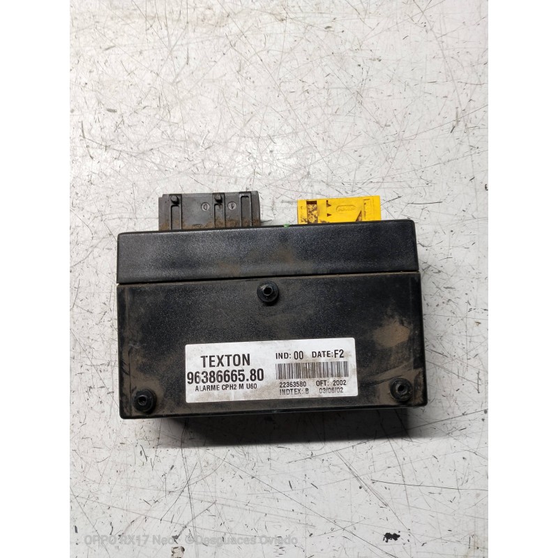 Recambio de centralita airbag para fiat scudo (222) 2.0 16v jtd cat referencia OEM IAM 9638666580 22363580 