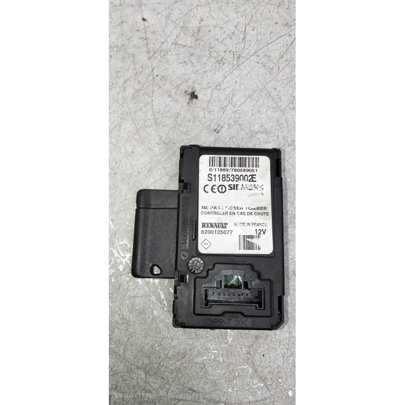 Recambio de conmutador de arranque para renault scenic ii dynamique referencia OEM IAM 8200125077 S118539002E 