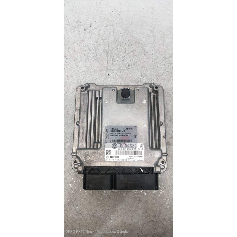 Recambio de centralita motor uce para volkswagen golf vi (5k1) advance referencia OEM IAM 0281014262 03L906022G 