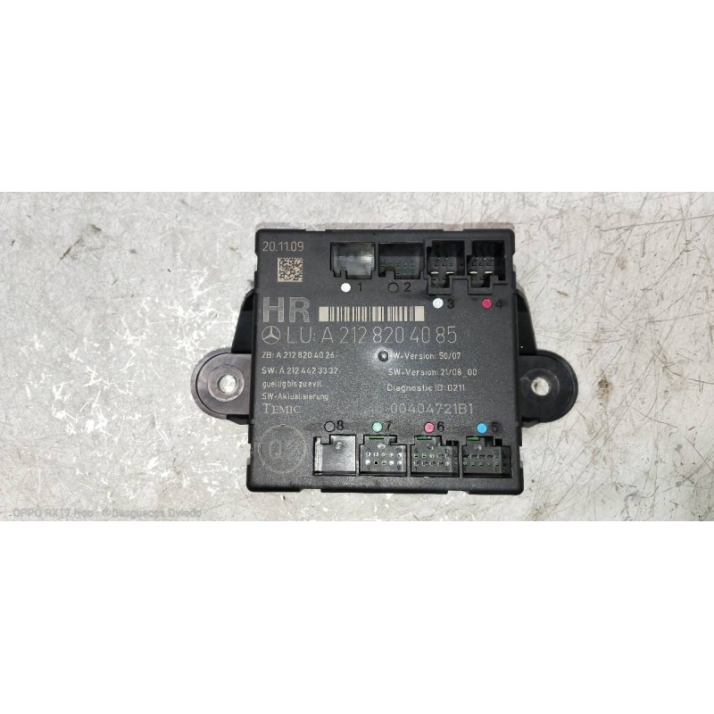 Recambio de modulo electronico para mercedes clase e (w212) lim. 220 cdi blueefficiency (212.002) referencia OEM IAM A2128204085