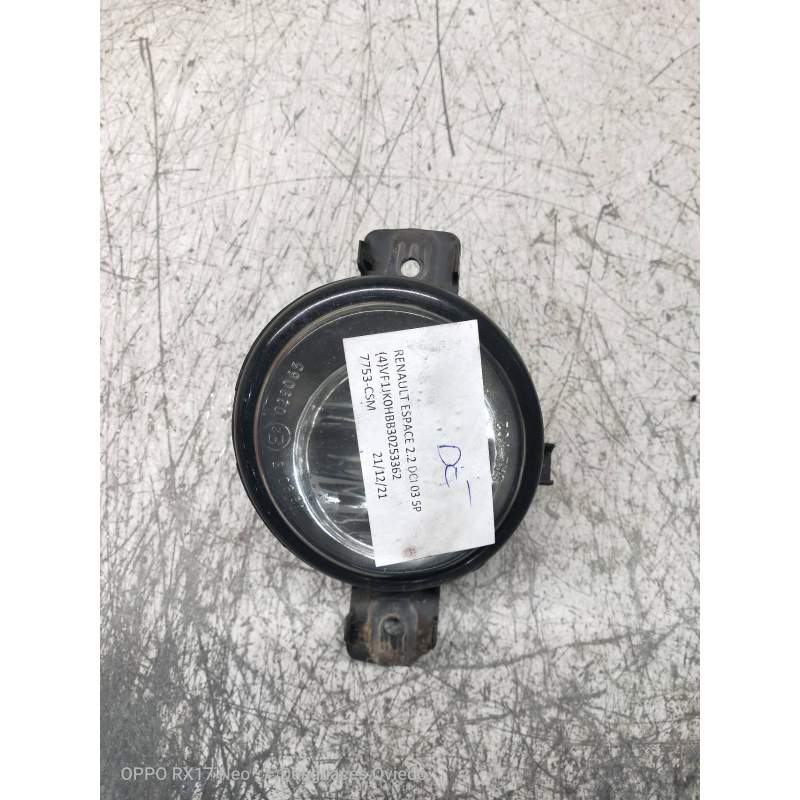 Recambio de faro antiniebla derecho para renault espace iv (jk0) expression referencia OEM IAM   