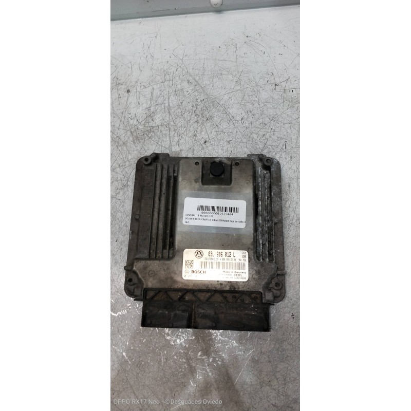 Recambio de centralita motor uce para volkswagen crafter caja cerrada caja cerrada 35 referencia OEM IAM 0281017664 03L906012L A