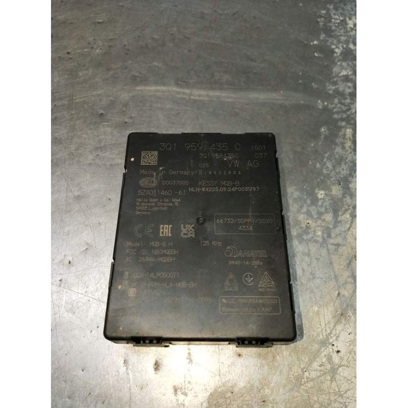 Recambio de modulo electronico para audi a1 sportback (gba) 25 tfsi referencia OEM IAM 3Q1959435C 5ZA01146061 00037000 2020
