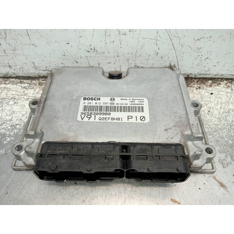 Recambio de centralita motor uce para fiat ducato caja cerrada 11 (desde 03.02) 2.0 jtd  batalla 2850 mm referencia OEM IAM 9658