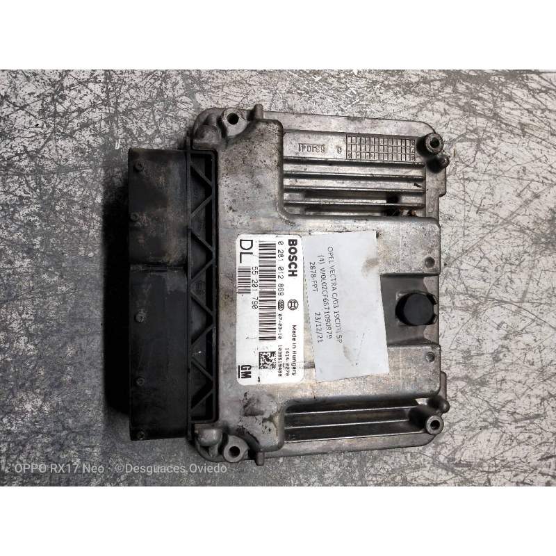 Recambio de centralita motor uce para opel vectra c berlina cosmo referencia OEM IAM 0281012869 55201790 DL