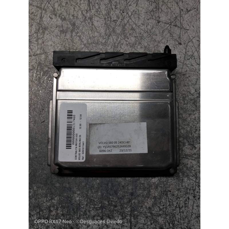 Recambio de centralita motor uce para volvo s60 berlina d5 referencia OEM IAM 0281011441 30646978A LB2