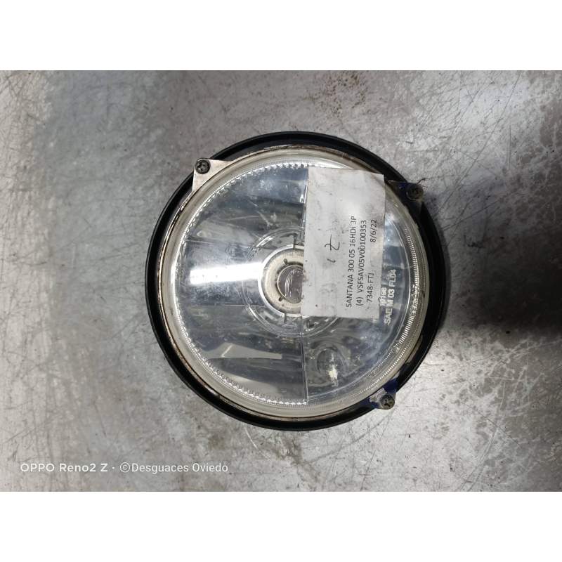 Recambio de faro izquierdo para santana 300 1.6 hdi referencia OEM IAM   