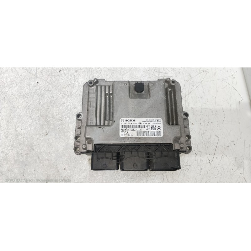 Recambio de centralita motor uce para citroen c3 tonic referencia OEM IAM 0281018465 9802236280 9666729680