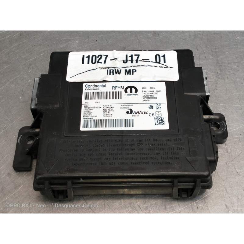 Recambio de modulo electronico para jeep compass ii 1.4 m-air cat referencia OEM IAM P68411099AA 53466845 T04Z22708B00320