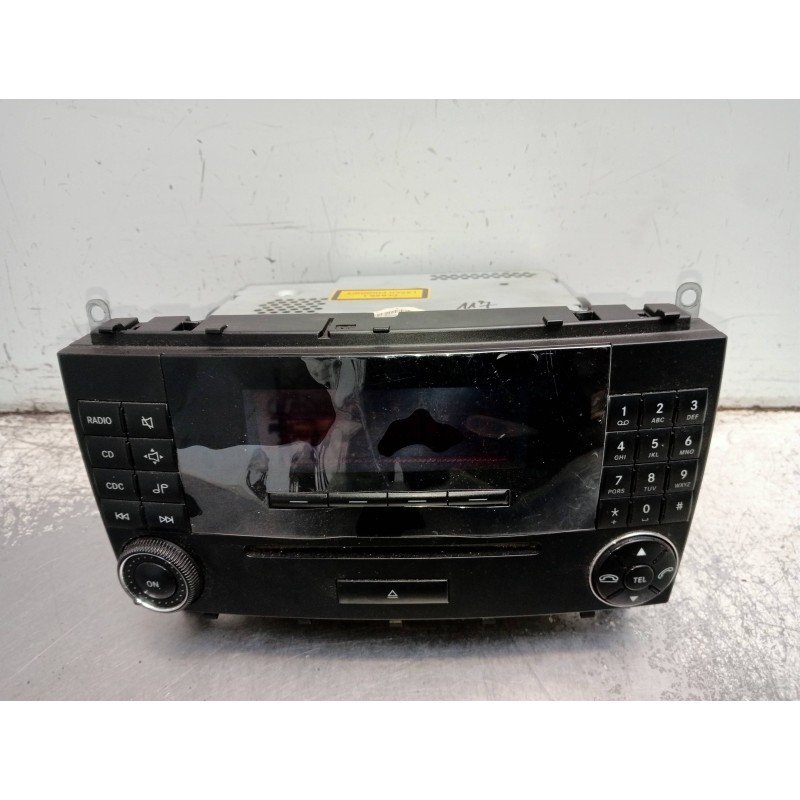 Recambio de sistema audio / radio cd para mercedes clase clk (w209) coupe 270 cdi (209.316) referencia OEM IAM A2098202689 MF254