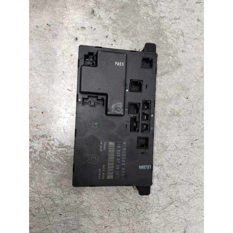 Recambio de modulo electronico para mercedes-benz clase cls (w219) 350 cgi (219.357) referencia OEM IAM 2198200726  