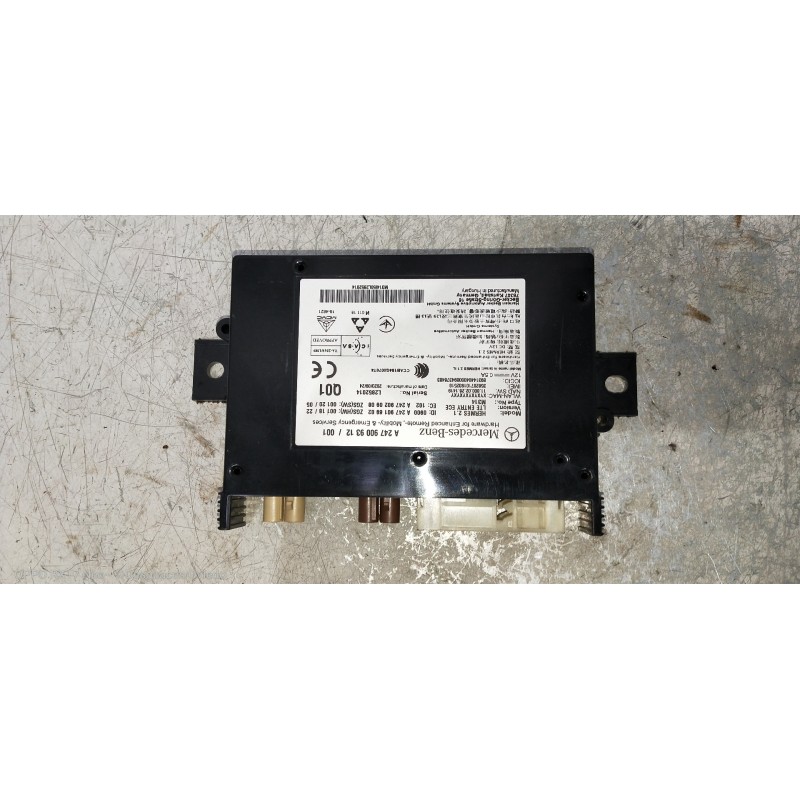 Recambio de modulo electronico para mercedes sprinter iii furgón fwd 2.1 cdi cat referencia OEM IAM A2479009312 A2479016902 A247