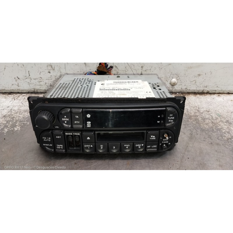 Recambio de sistema audio / radio cd para chrysler 300 m (lr) 2.7 v6 referencia OEM IAM TB1AA261814744 54D71204W120 