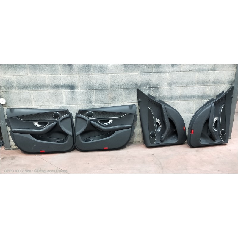 Recambio de juego tapizados / cartoneras para mercedes clase c (w205) lim. 2.1 cdi cat referencia OEM IAM   