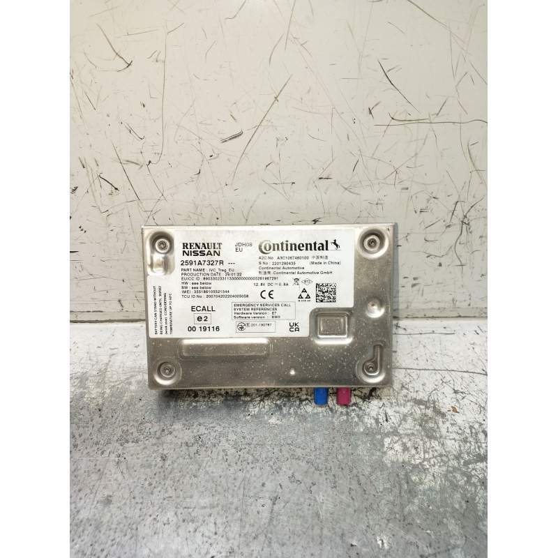 Recambio de modulo electronico para dacia spring ev (b6m1) referencia OEM IAM 2591A7327R A3C1067460100 2020