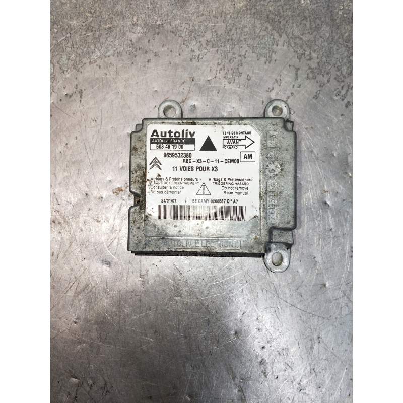 Recambio de centralita airbag para citroën c5 berlina referencia OEM IAM 9659532380 603481900 