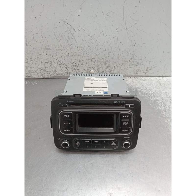 Recambio de sistema audio / radio cd para kia carens iv 1.7 crdi referencia OEM IAM 96170A4610 AM110A4EE 2013