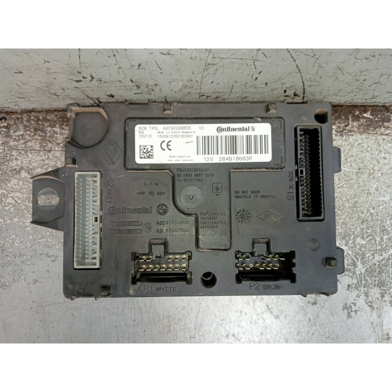 Recambio de modulo electronico para dacia dokker ambiance referencia OEM IAM A2C92226605 284B18663R 