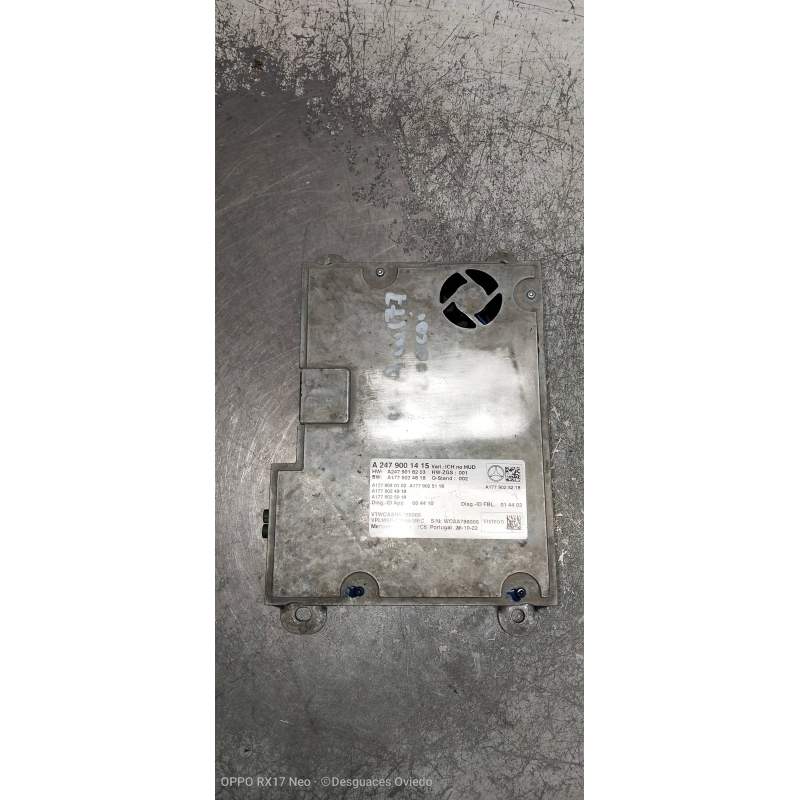 Recambio de modulo electronico para mercedes-benz clase a berlina (bm 177) a 180 d (177.103) referencia OEM IAM A2479001415 A247