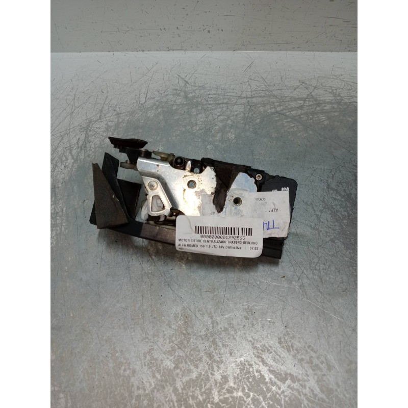 Recambio de motor cierre centralizado trasero derecho para alfa romeo 156 1.9 jtd 16v distinctive referencia OEM IAM   4P