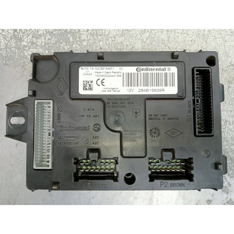 Recambio de modulo electronico para renault clio iv technofeel referencia OEM IAM 284B15639R  