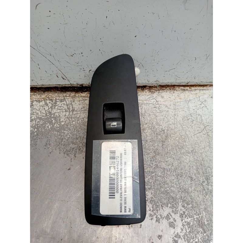 Recambio de mando elevalunas delantero derecho para bmw serie 1 berlina (e81/e87) 118d referencia OEM IAM 9162997 15939966 3P