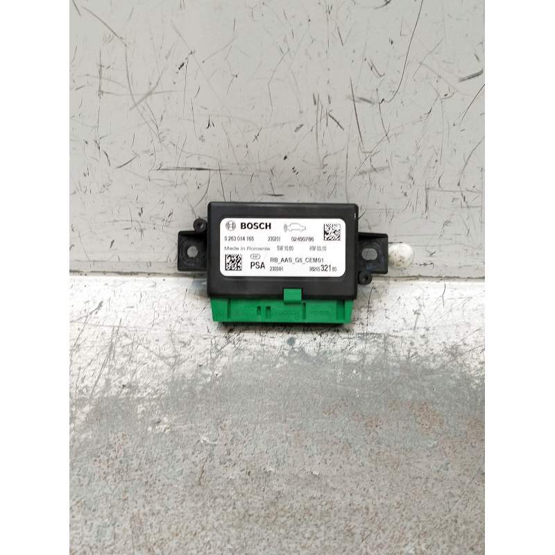 Recambio de modulo electronico para citroën c3 referencia OEM IAM 0263014165 02490786 9824532180