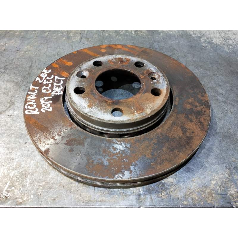 Recambio de disco freno delantero para renault zoe referencia OEM IAM   VENTILADO