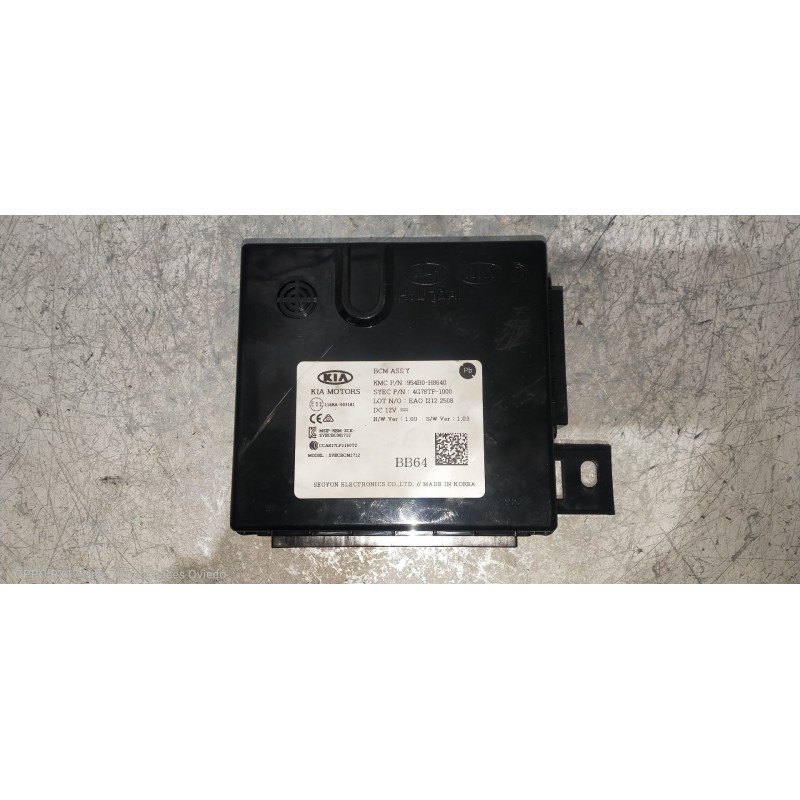 Recambio de modulo electronico para kia rio (yb) 1.2 cat referencia OEM IAM 954B0H8640 4G78TF1000 