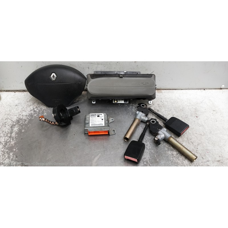 Recambio de kit airbag para renault scenic rx4 (ja0) 1.9 dci referencia OEM IAM 8200117652B 600639500 