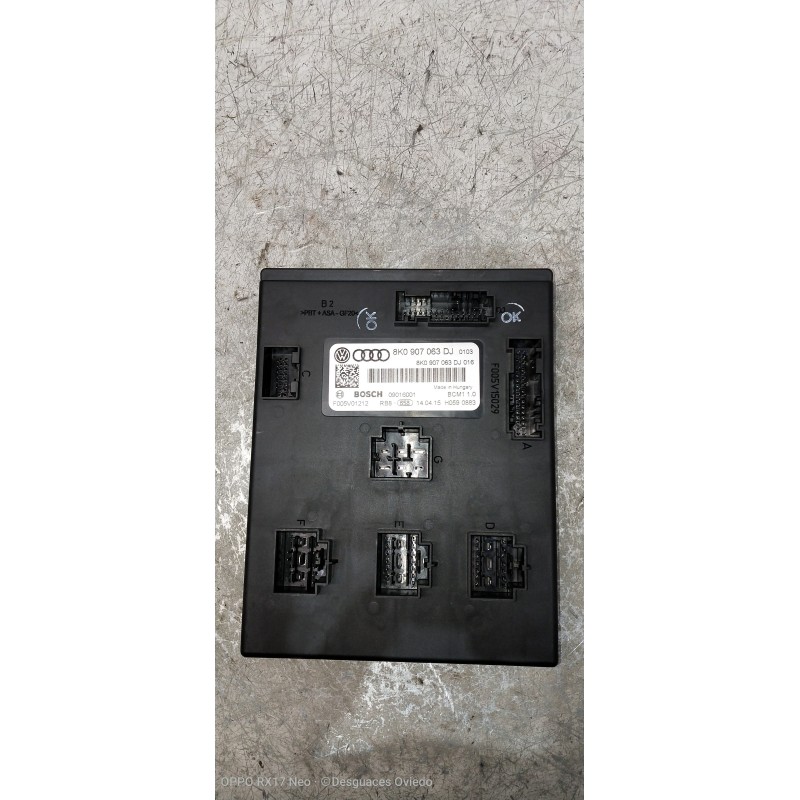 Recambio de modulo electronico para audi sq5 (8r) 3.0 tdi quattro referencia OEM IAM 8K0907063DJ F005V01212 BCM110 