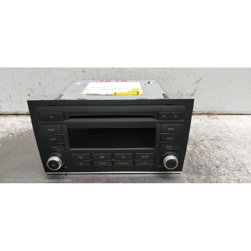 Recambio de sistema audio / radio cd para seat exeo berlina (3r2) reference referencia OEM IAM 3R0035186B 8157640238366 