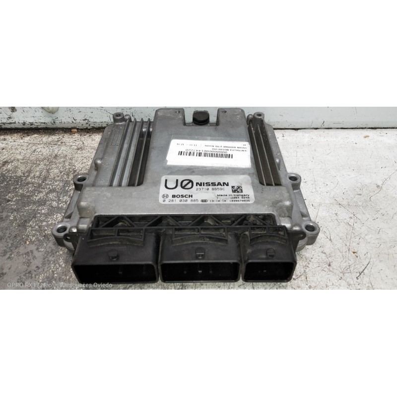 Recambio de centralita motor uce para nissan qashqai (j10) acenta referencia OEM IAM 23710BB59C 0281030885 