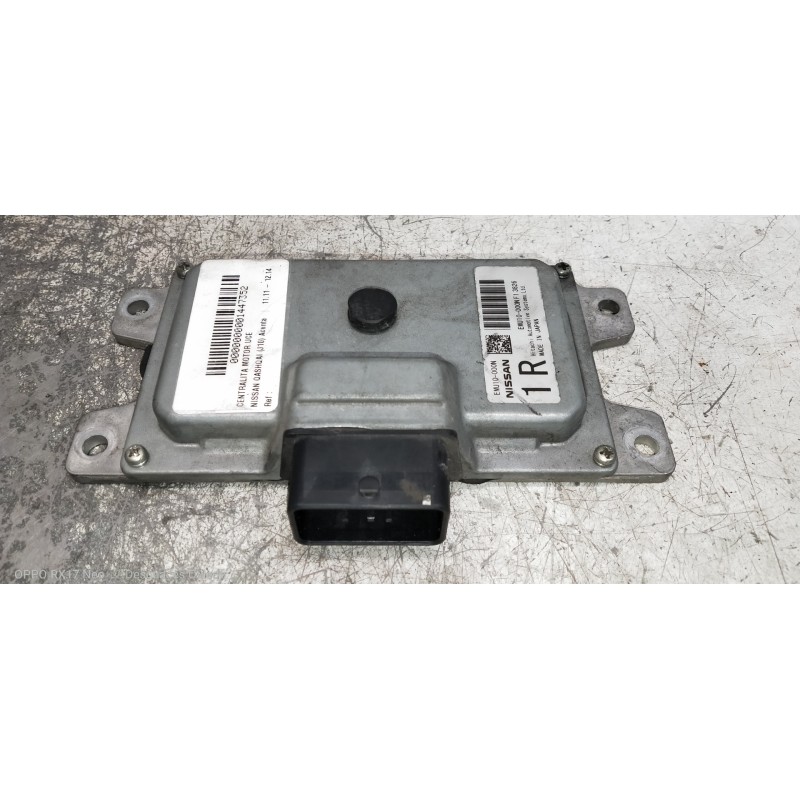 Recambio de centralita motor uce para nissan qashqai (j10) acenta referencia OEM IAM EMU10000N EMU10000NF13826 