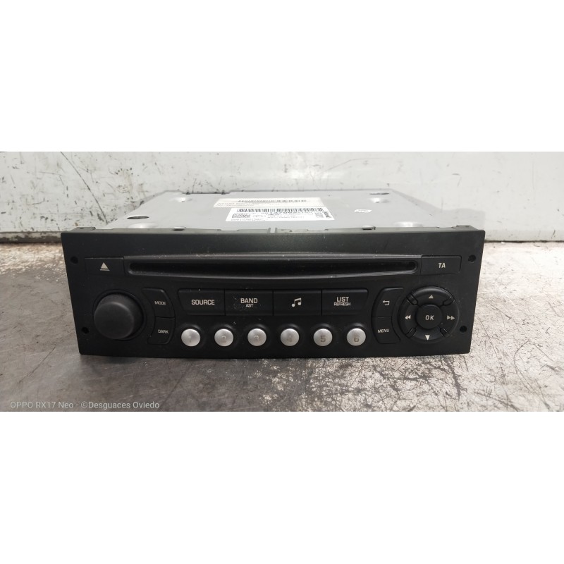 Recambio de sistema audio / radio cd para peugeot 3008 access referencia OEM IAM 98137862XT00  