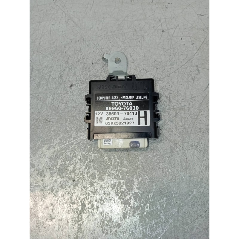 Recambio de modulo electronico para lexus ct 200h referencia OEM IAM 8996076030 3560070410 