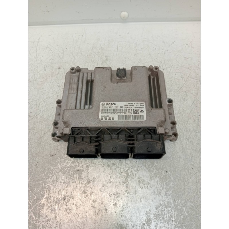 Recambio de centralita motor uce para citroen berlingo cuadro sx referencia OEM IAM 0281018228 9678818280 EDC17C10