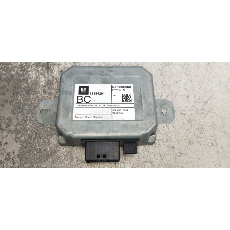 Recambio de modulo electronico para opel zafira tourer excellence referencia OEM IAM 13384291 5WK50278B 